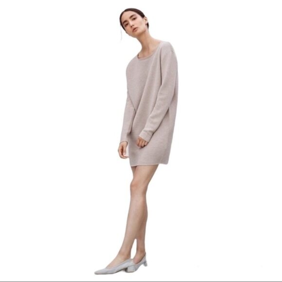ARITZIA Wilfred Taupe Campanule Sweater Dress size XS - Picture 1 of 4